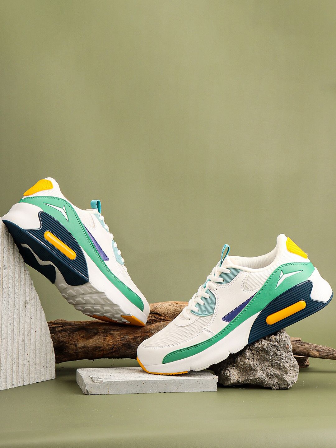 JQR Men RUMBA Color Blocked Sneaker