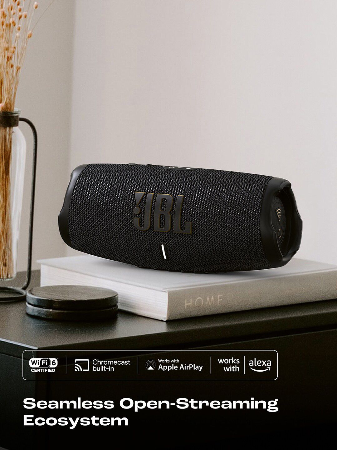 Buy JBL Charge 5 Wifi 20H Playtime Built-in Powerbank IP67 Water