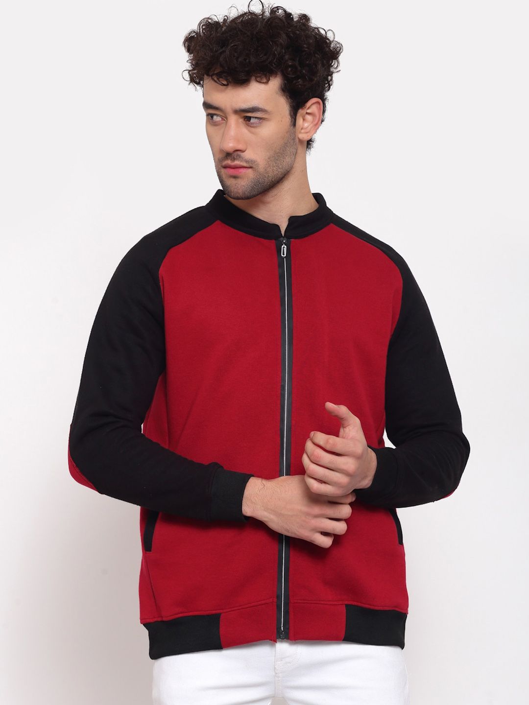 PAUSE SPORT Colourblocked Lightweight Bomber Jacket