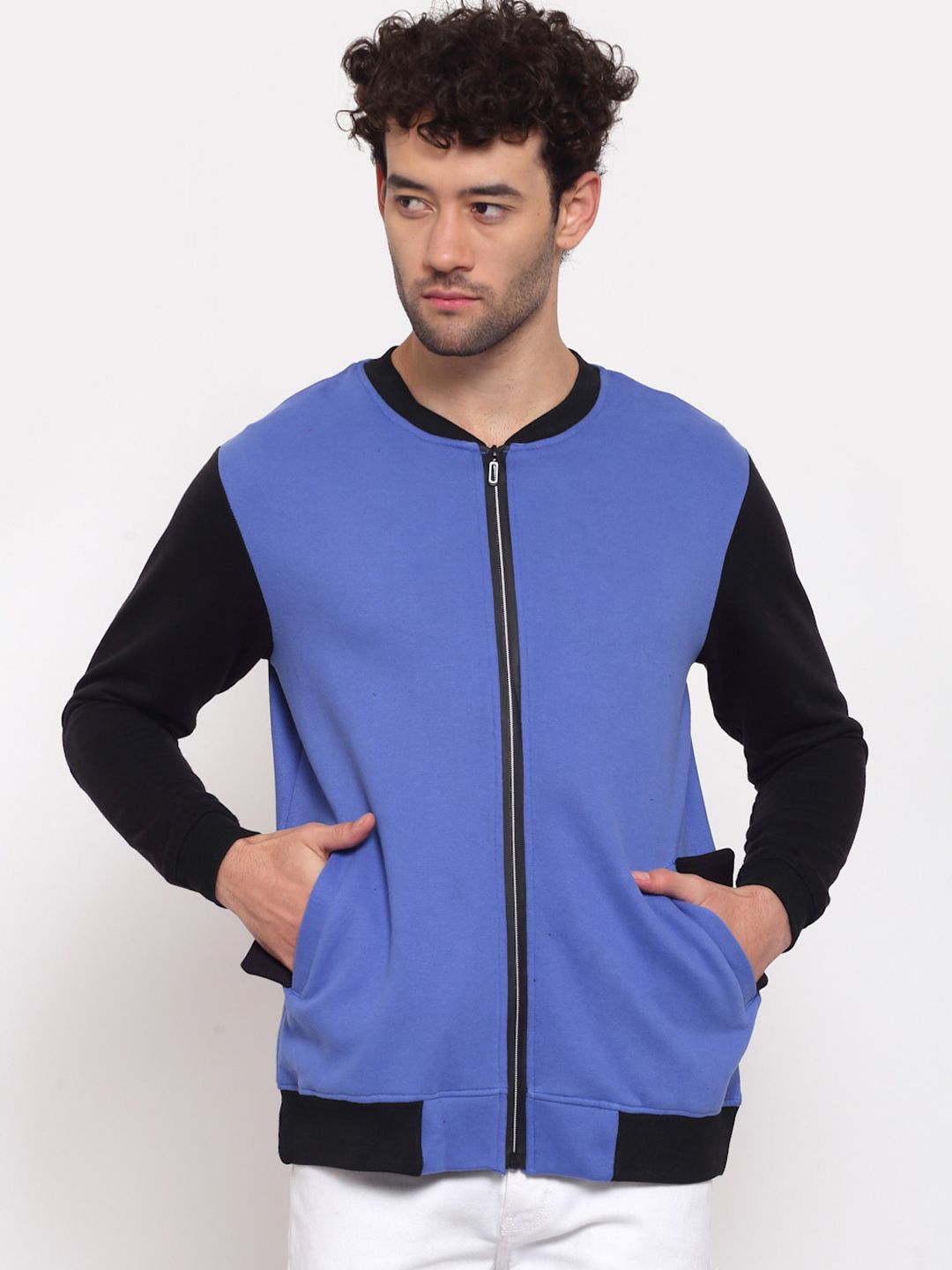 PAUSE SPORT Colourblocked Lightweight Bomber Jacket