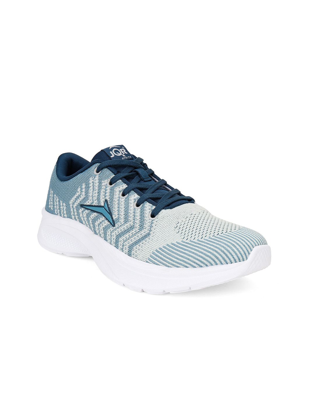 JQR Women MOON-003 Grey Mesh Running Non-Marking Shoes