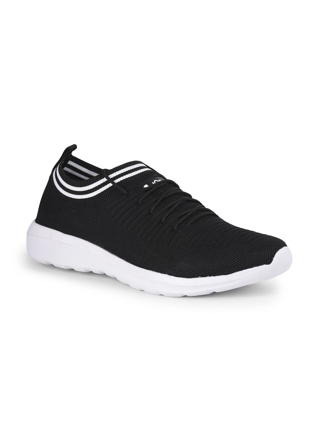 JQR Men MOJ-401 Black Mesh Running Non-Marking Shoes