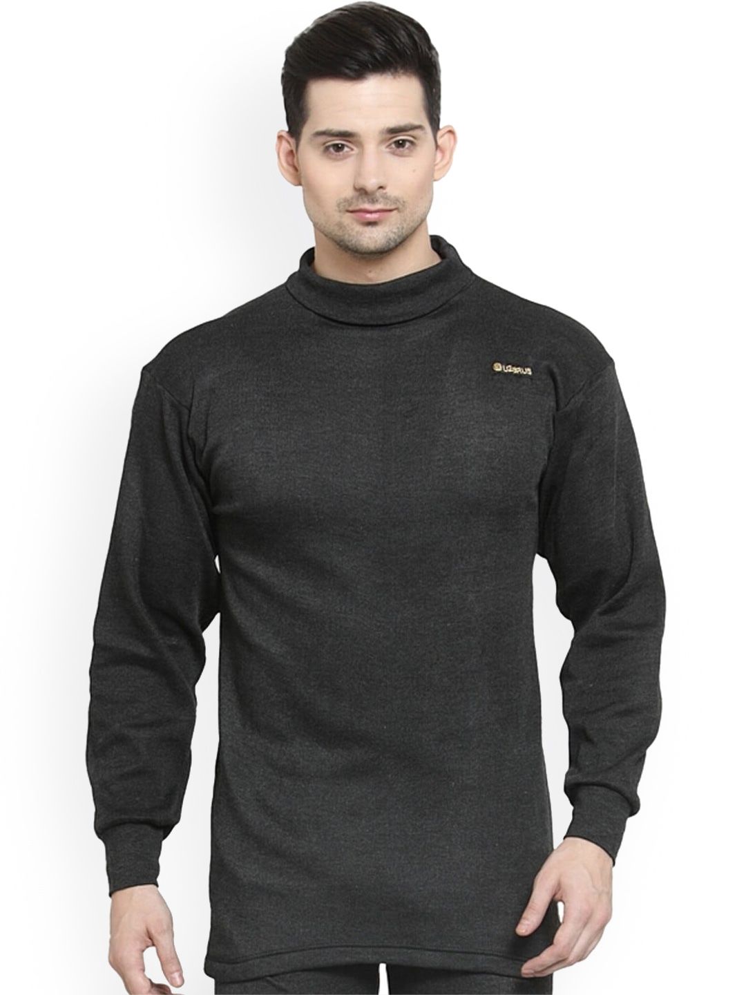 UZARUS High-Neck Cotton Thermal Top