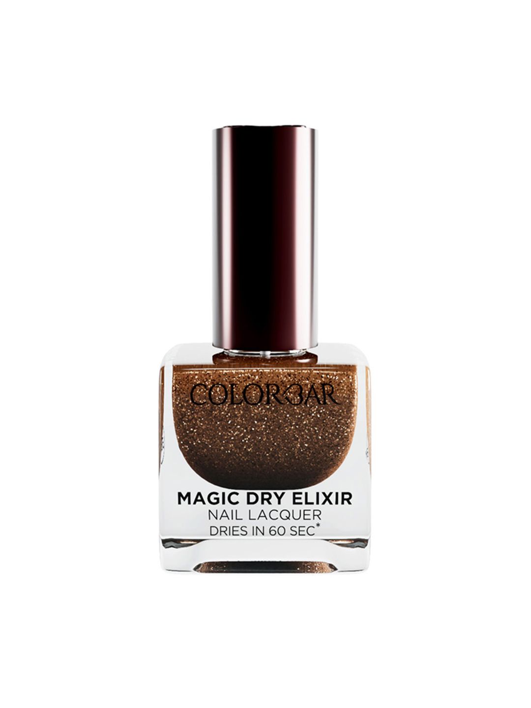 Colorbar Magic Dry Elixir Quick Dry Luxe Nail Lacquer 12ml - Glittering Sand 024