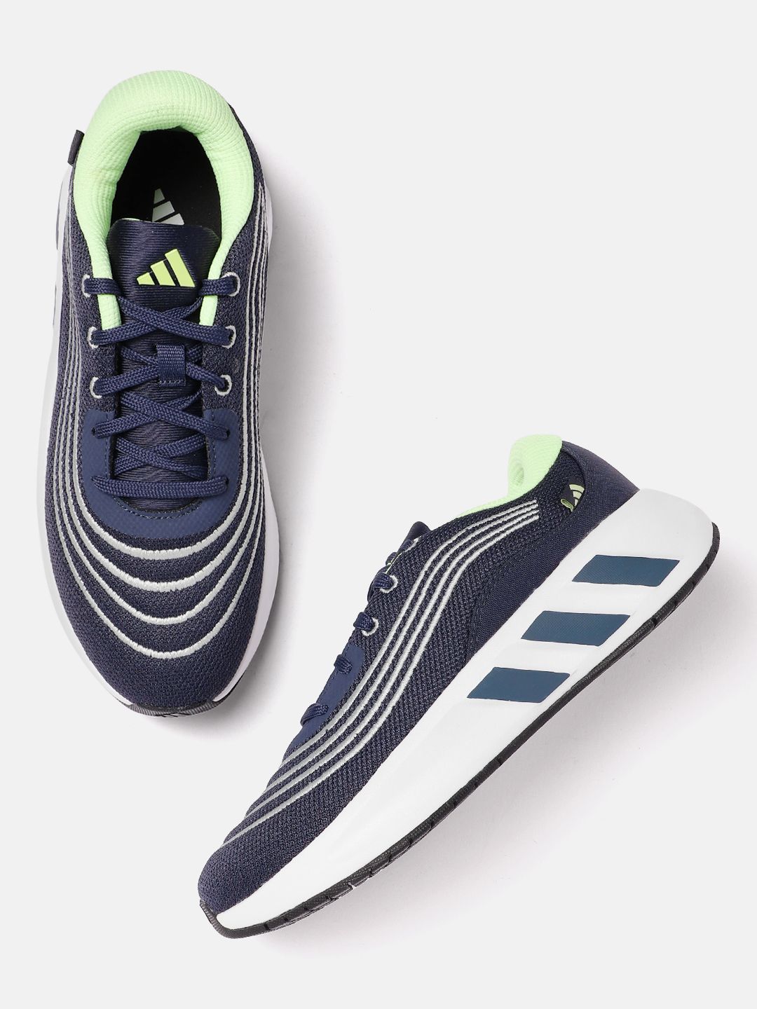 ADIDAS Men Woven Design Cloud Tec Running Shoes