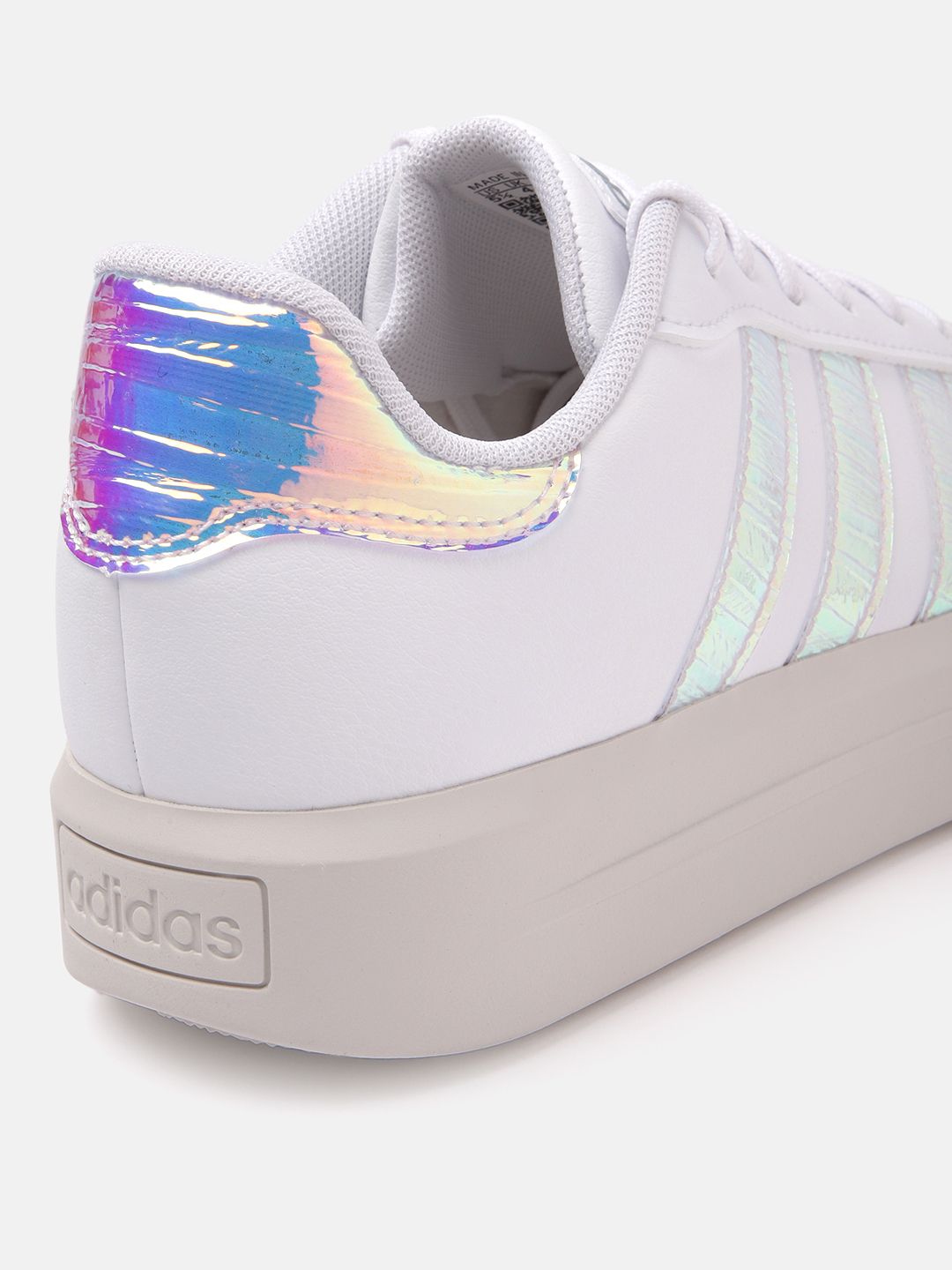 adidas gazelle silver green womens Shop White Womens Grand Court Platform Sneakers – Shoebacca