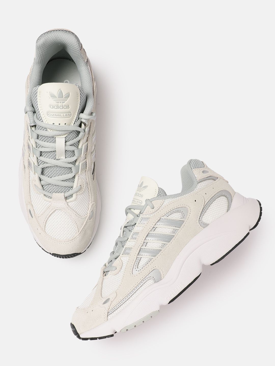 adidas gazelle silver green womens Shop Off White Womens adidas Ozmillen Lace Up Sneakers  Shoebacca