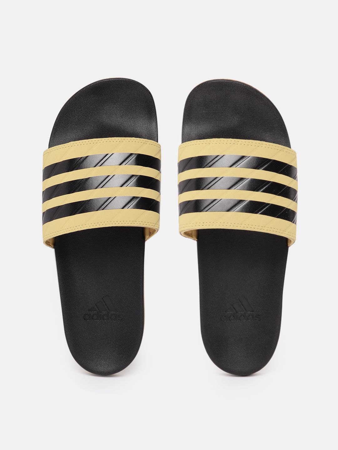 ADIDAS Unisex Striped Sliders