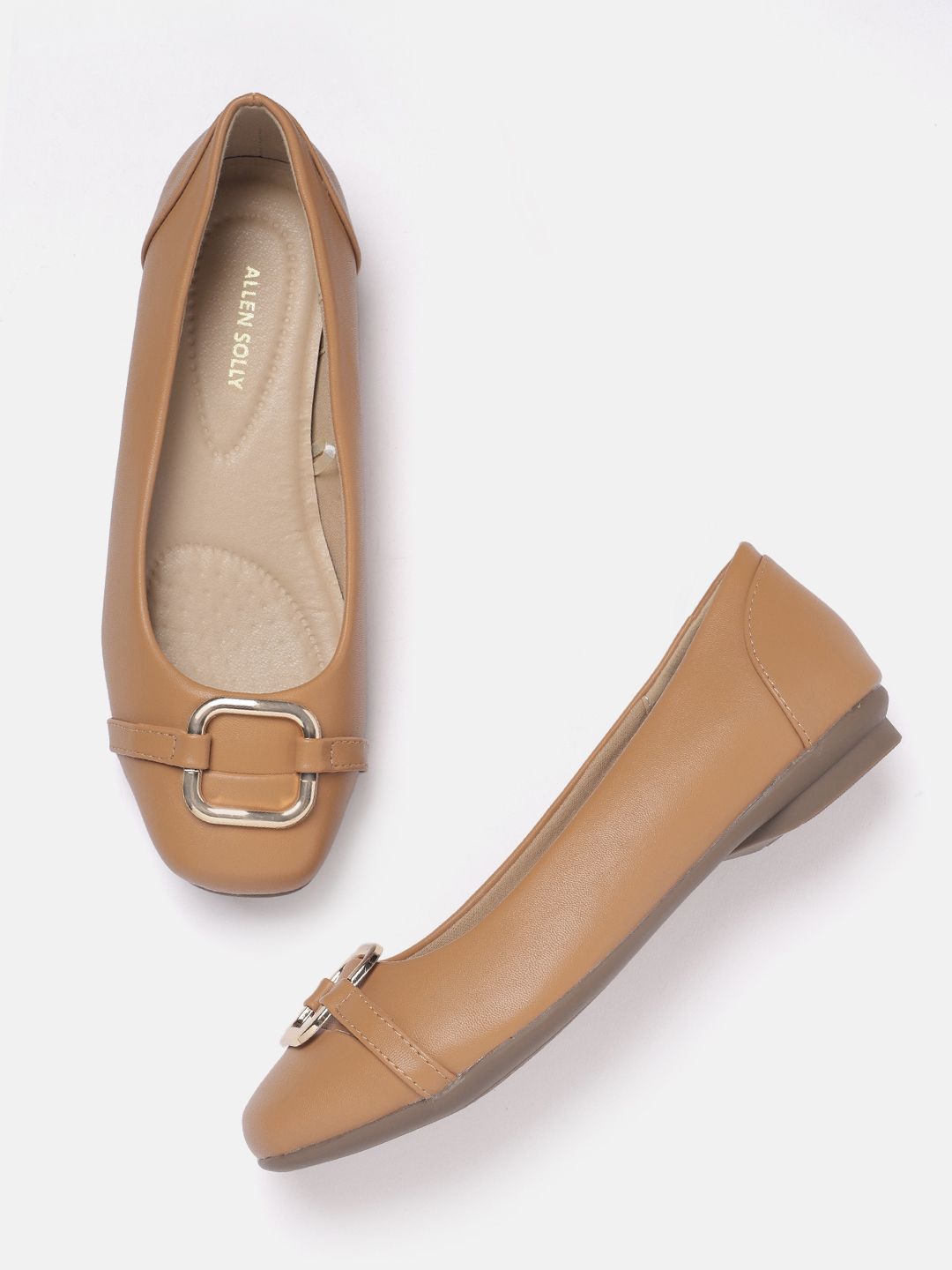 Allen Solly Women Metallic Detail Ballerinas