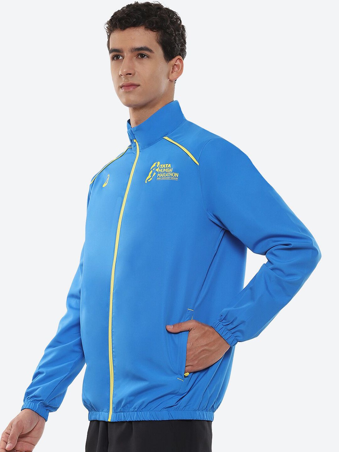 Buy ASICS TMM 2024 SM Printed Track Sporty Jacket - Jackets for
