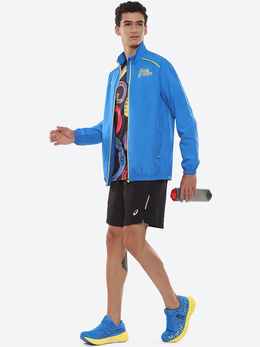 Buy ASICS TMM 2024 SM Printed Track Sporty Jacket - Jackets for