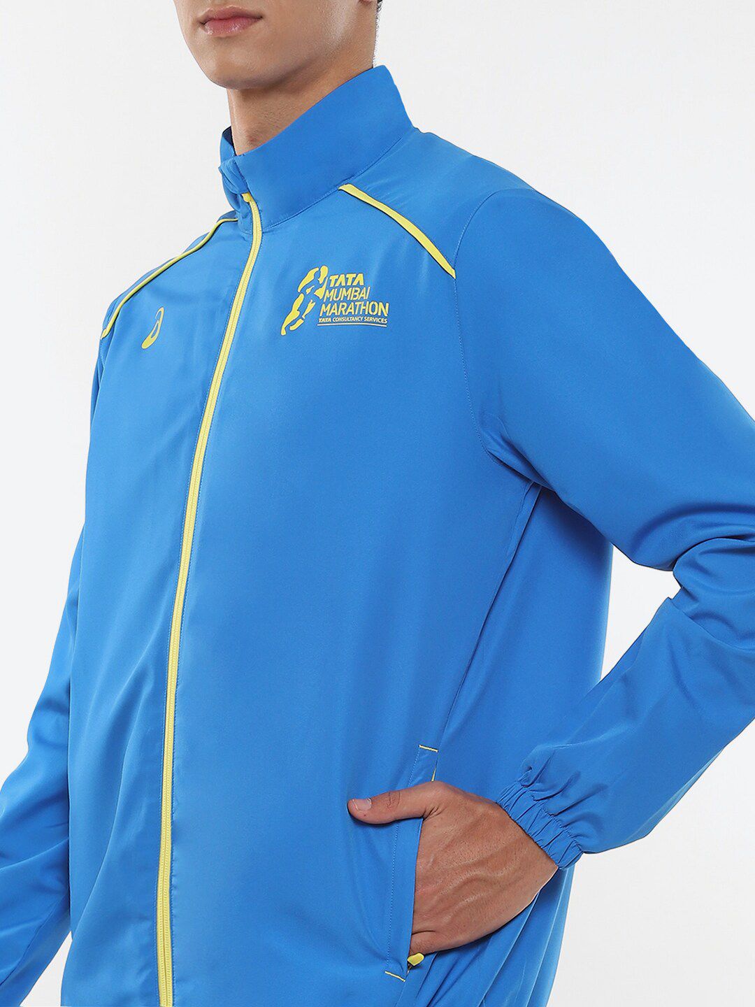 Buy ASICS TMM 2024 SM Printed Track Sporty Jacket - Jackets for