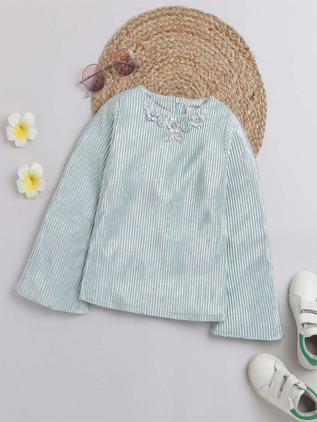 Tiny Girl Round Neck Long Sleeves Top