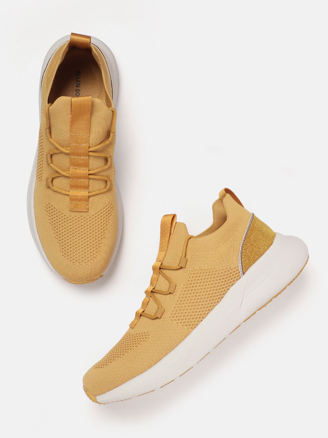 Allen Solly Women Woven Design Sneakers