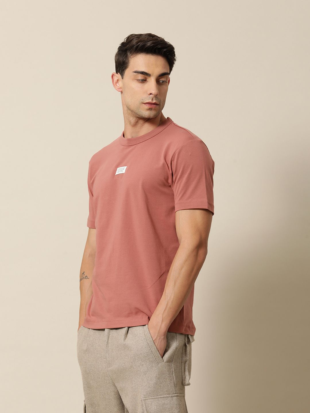 Mr Bowerbird Round Neck Tailored Fit Philsosophy Muscle T-shirt