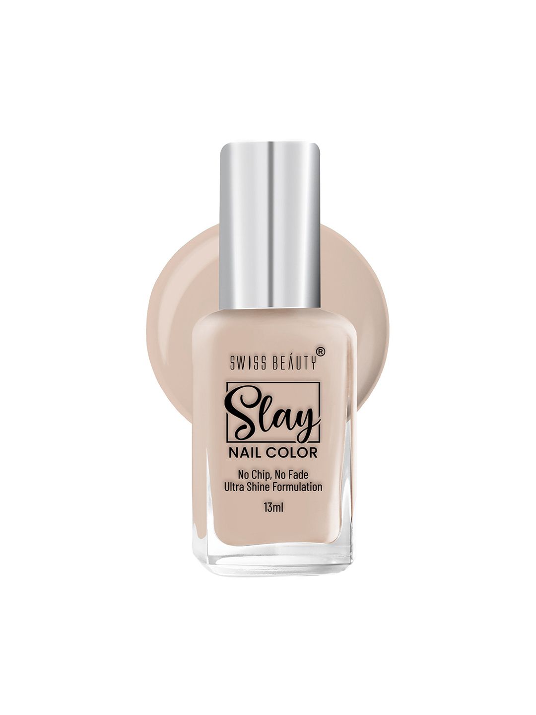 SWISS BEAUTY Slay Ultra Shine Formulation Nail Colour 13ml - Ultra Cream 61