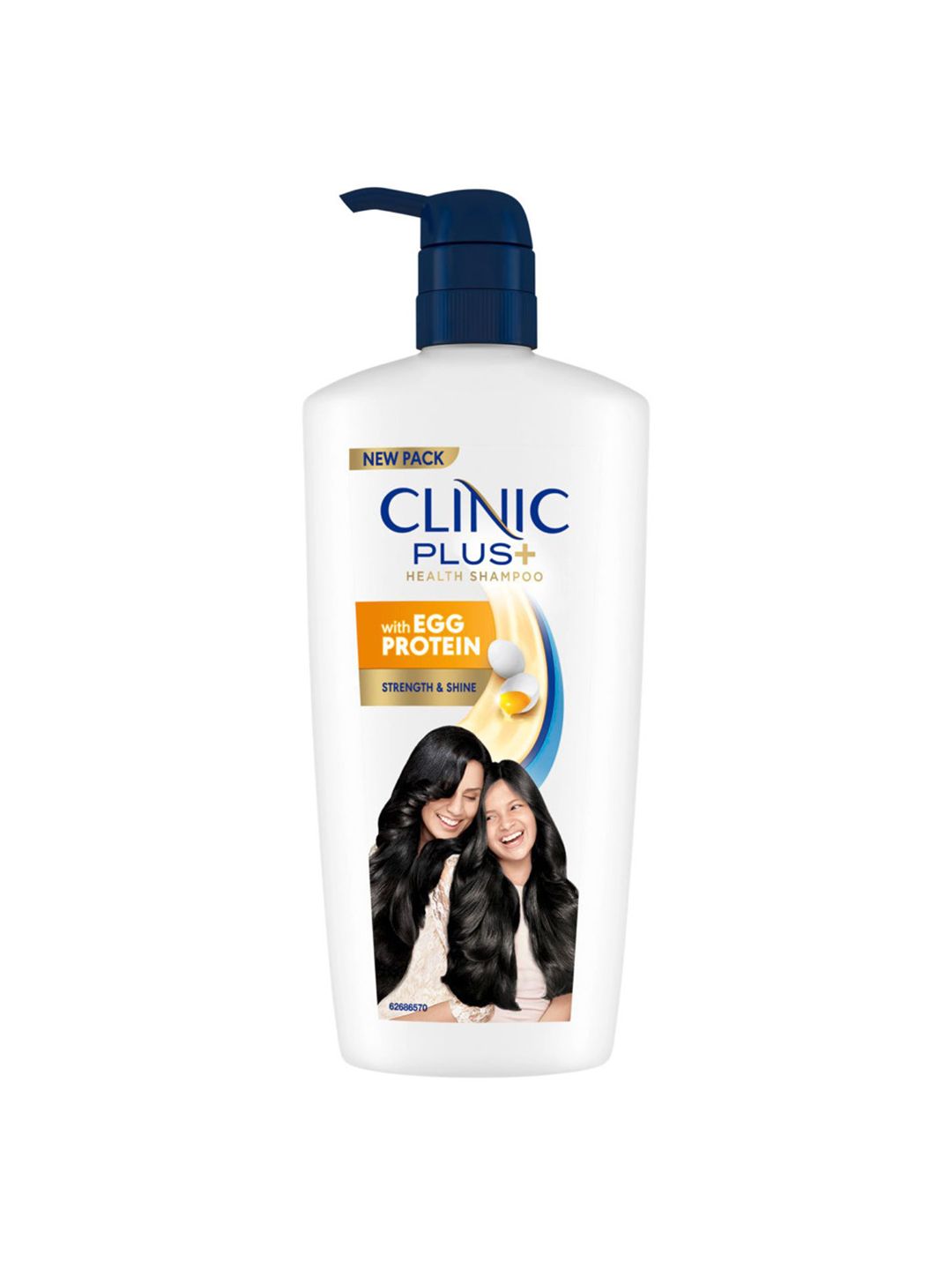 Clinic Plus Strength & Shine Shampoo with Egg Protein To Boost Hair Shine - 650 ml