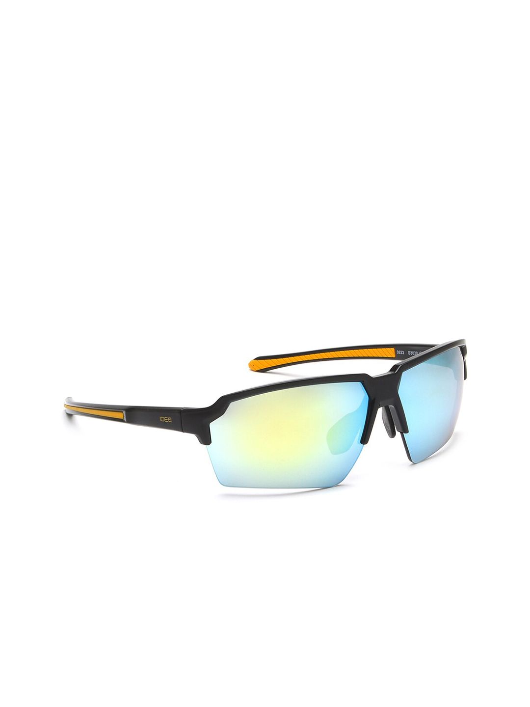 IDEE Men Sports Sunglasses with UV Protected Lens IDS3030C1SG