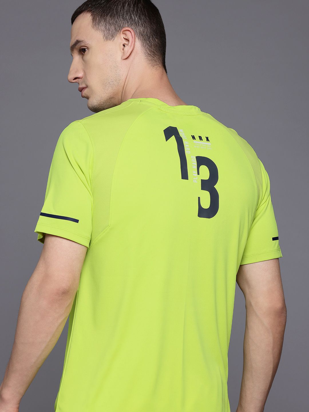HRX by Hrithik Roshan Varsity Printed Training T-shirt