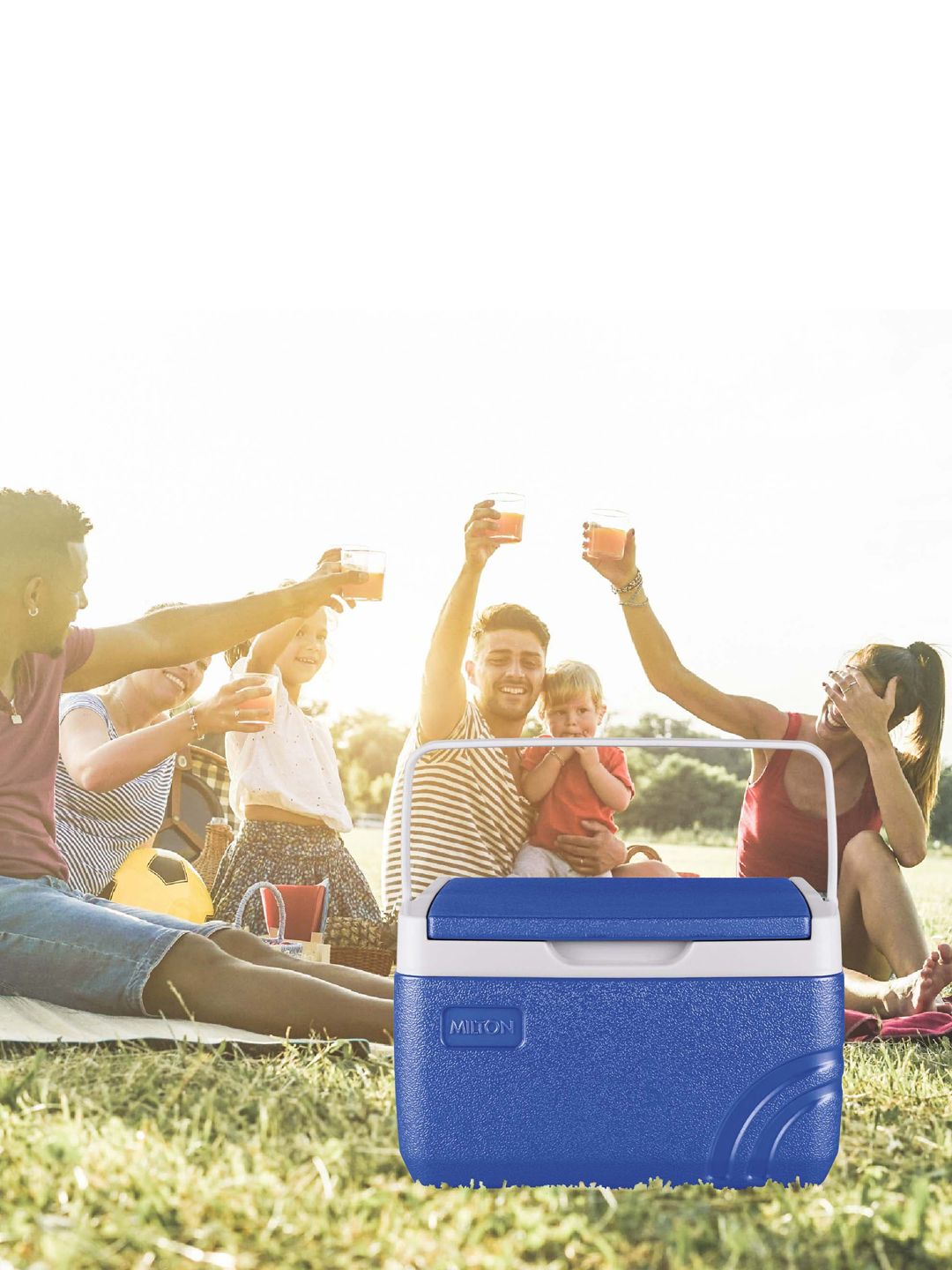 Buy Milton Blue Super Chill 3 Ice Pail Ice Buckets 2.06 L - Ice