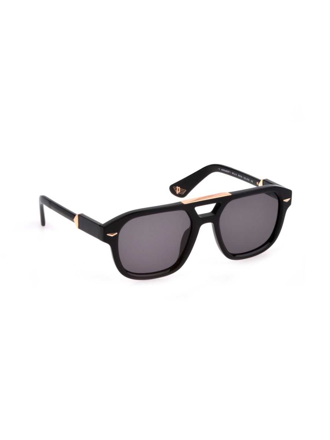Police Men Square Sunglasses with UV Protected Lens SPLL19K55700SG