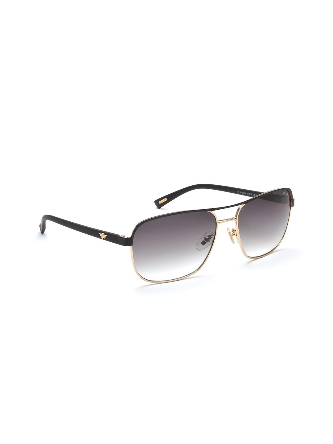 Police Men Aviator Sunglasses with UV Protected Lens SPLE51K59305SG