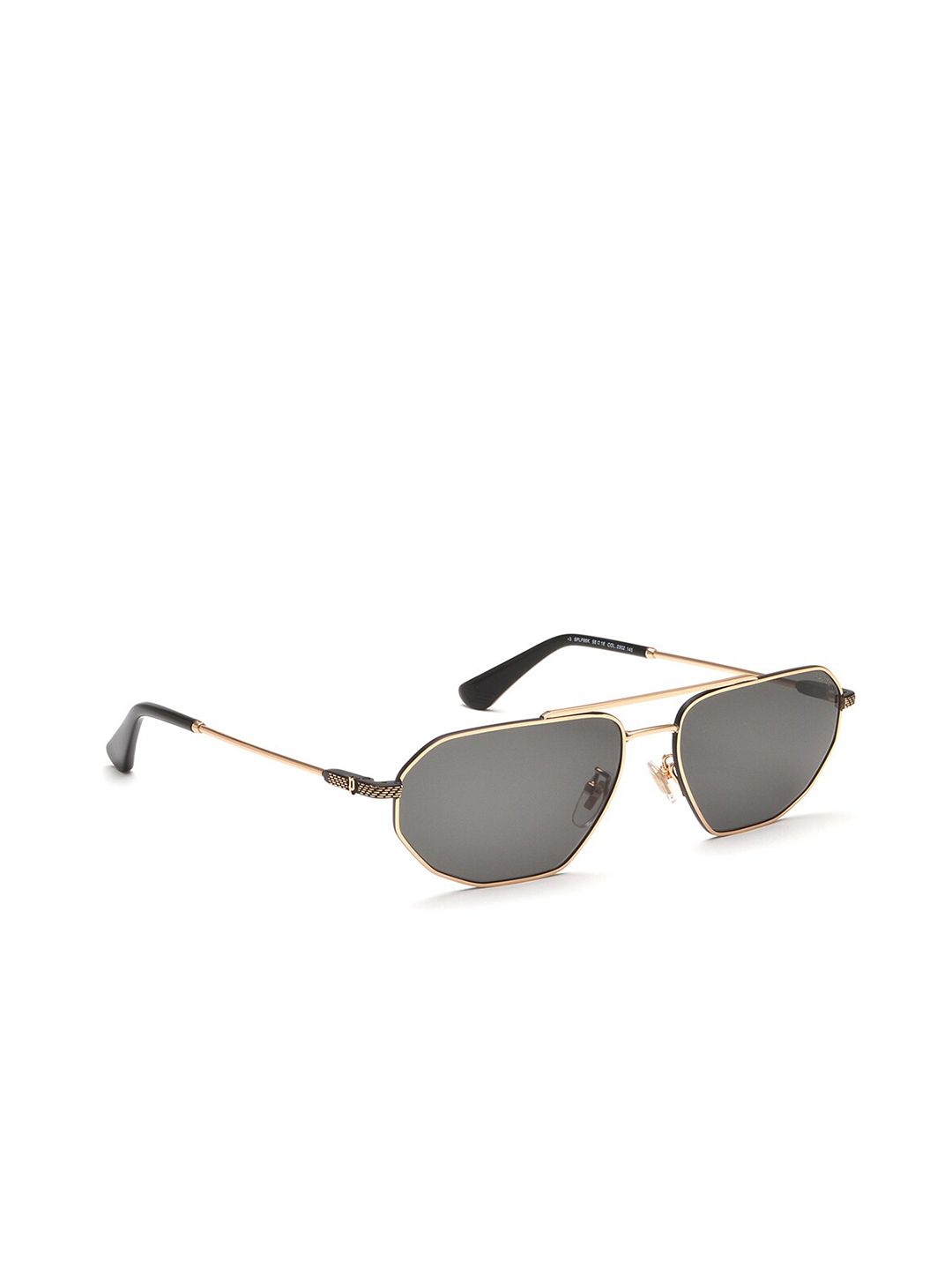 Police Men Aviator Sunglasses with UV Protected Lens SPLF66K58302SG