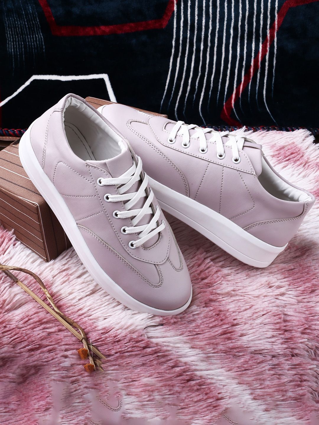 The Roadster Lifestyle Co. Women Pink Lace-Up Sneaker