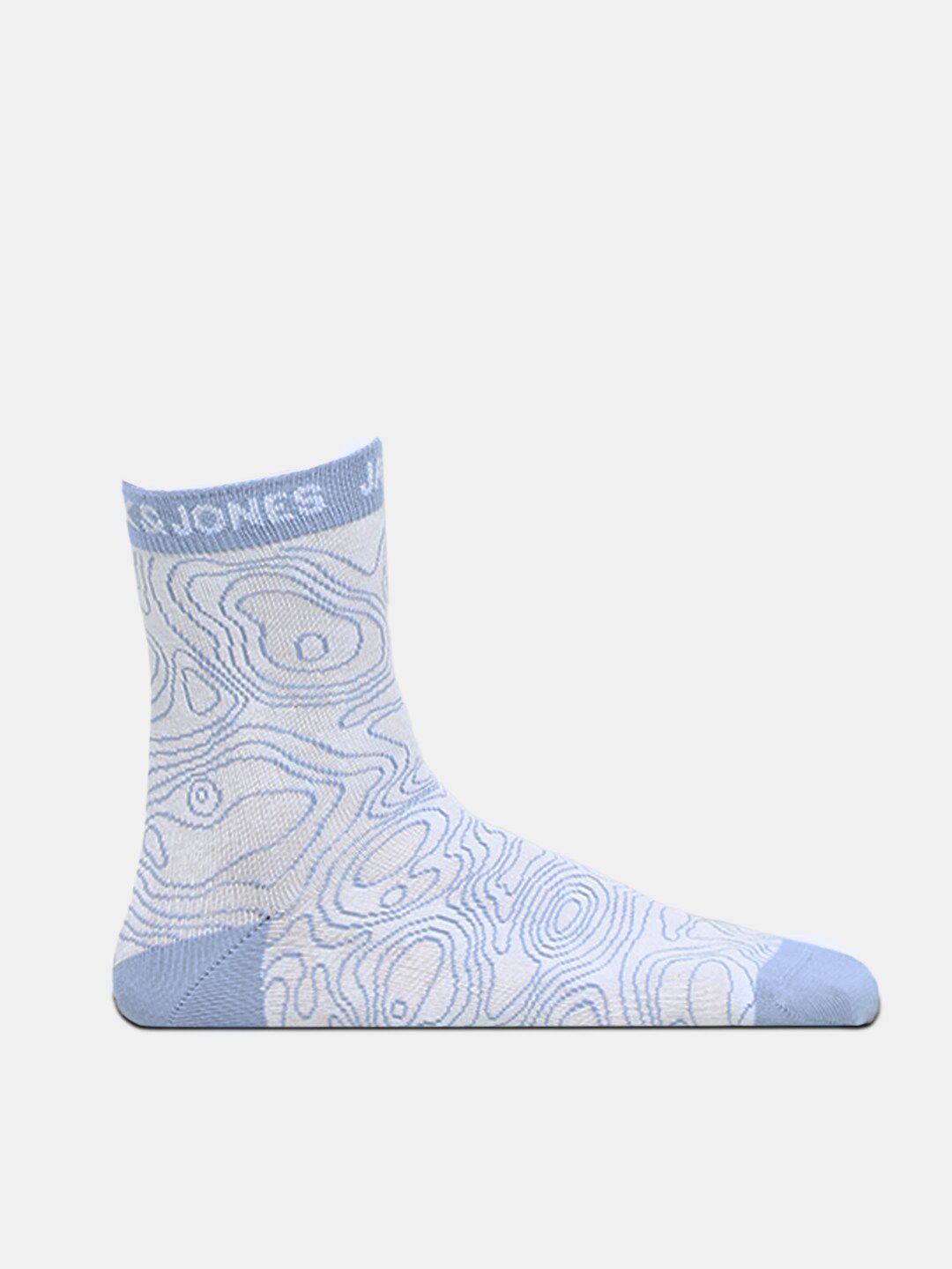 Jack & Jones Men Patterned Calf Length Socks