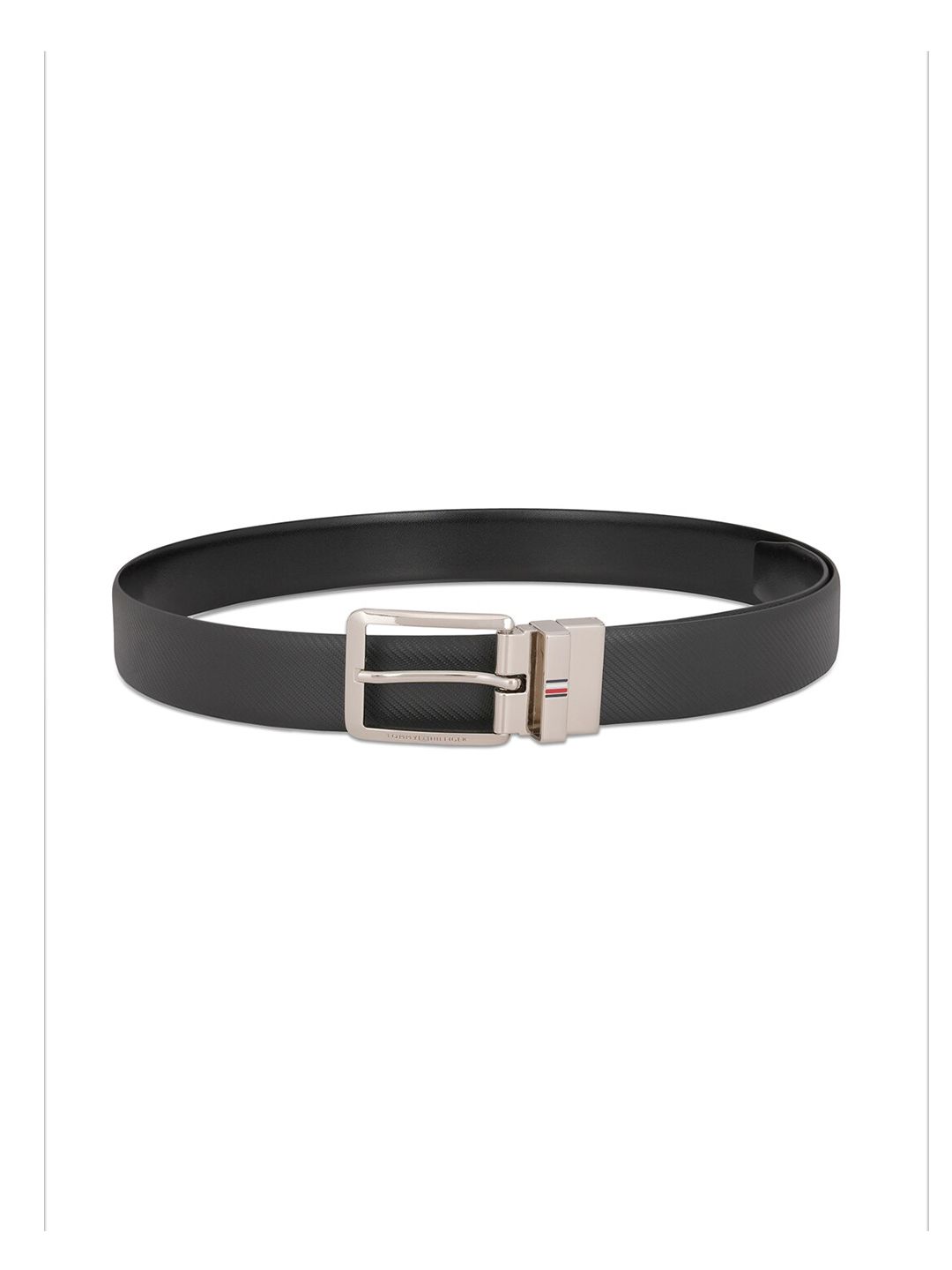 Tommy Hilfiger Men Textured Leather Reversible Formal Belt
