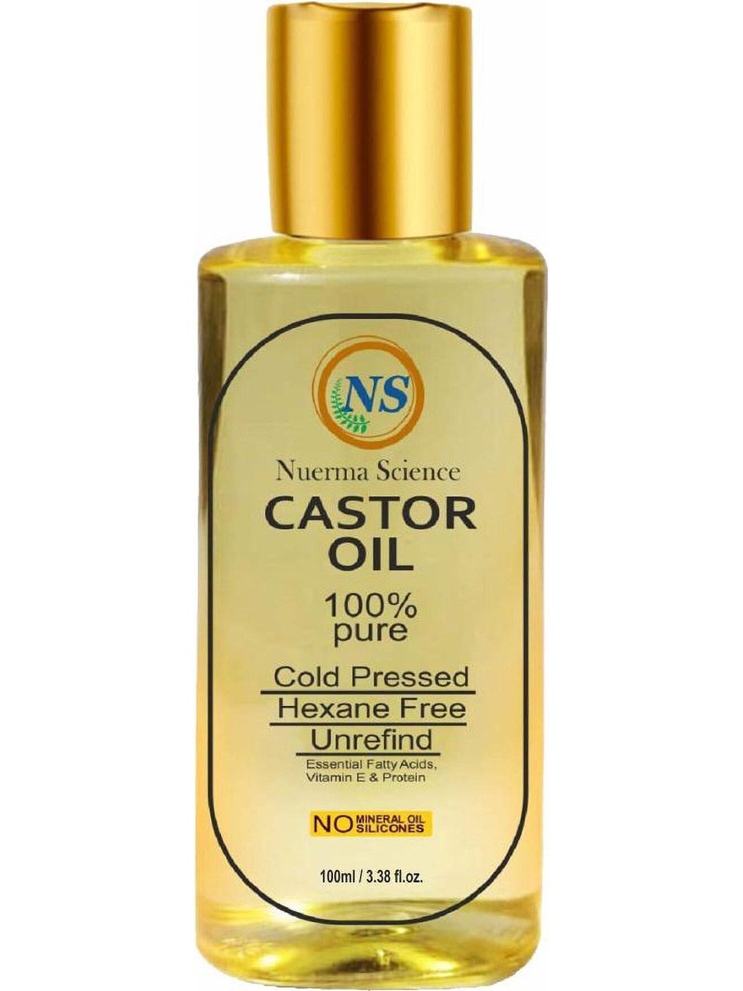 Nuerma Science Castor Oil With Vitamin E - 100ml
