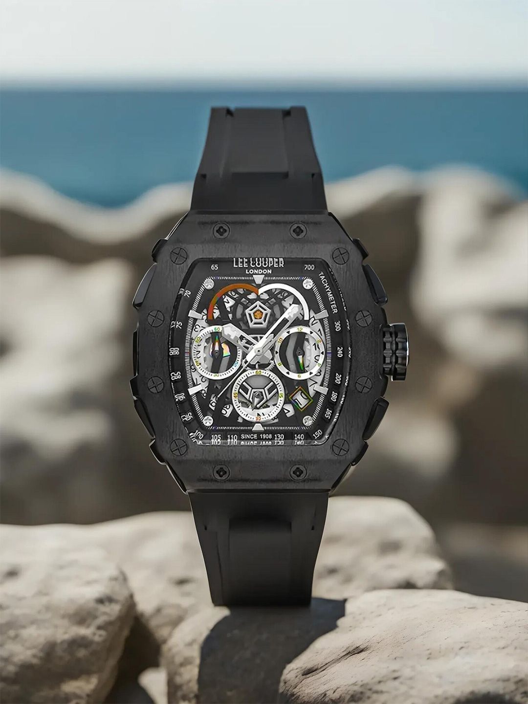 Buy Lee Cooper Men Wrap Around Straps Analogue Chronograph Watch