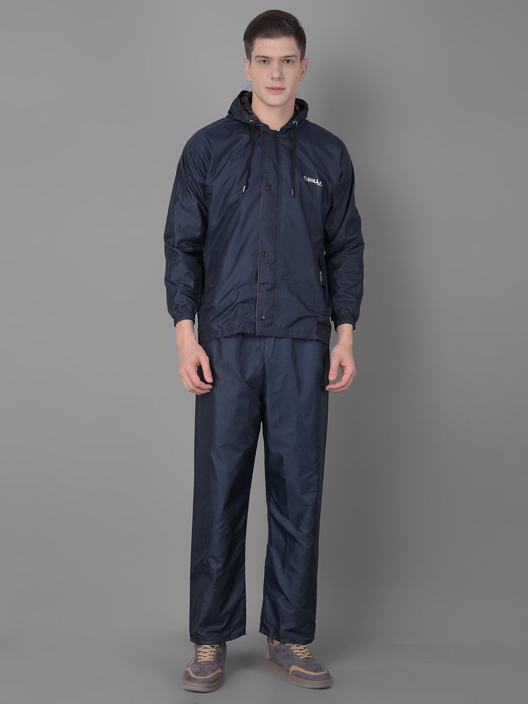 Dollar Hood Waterproof Reversible Rain Jacket