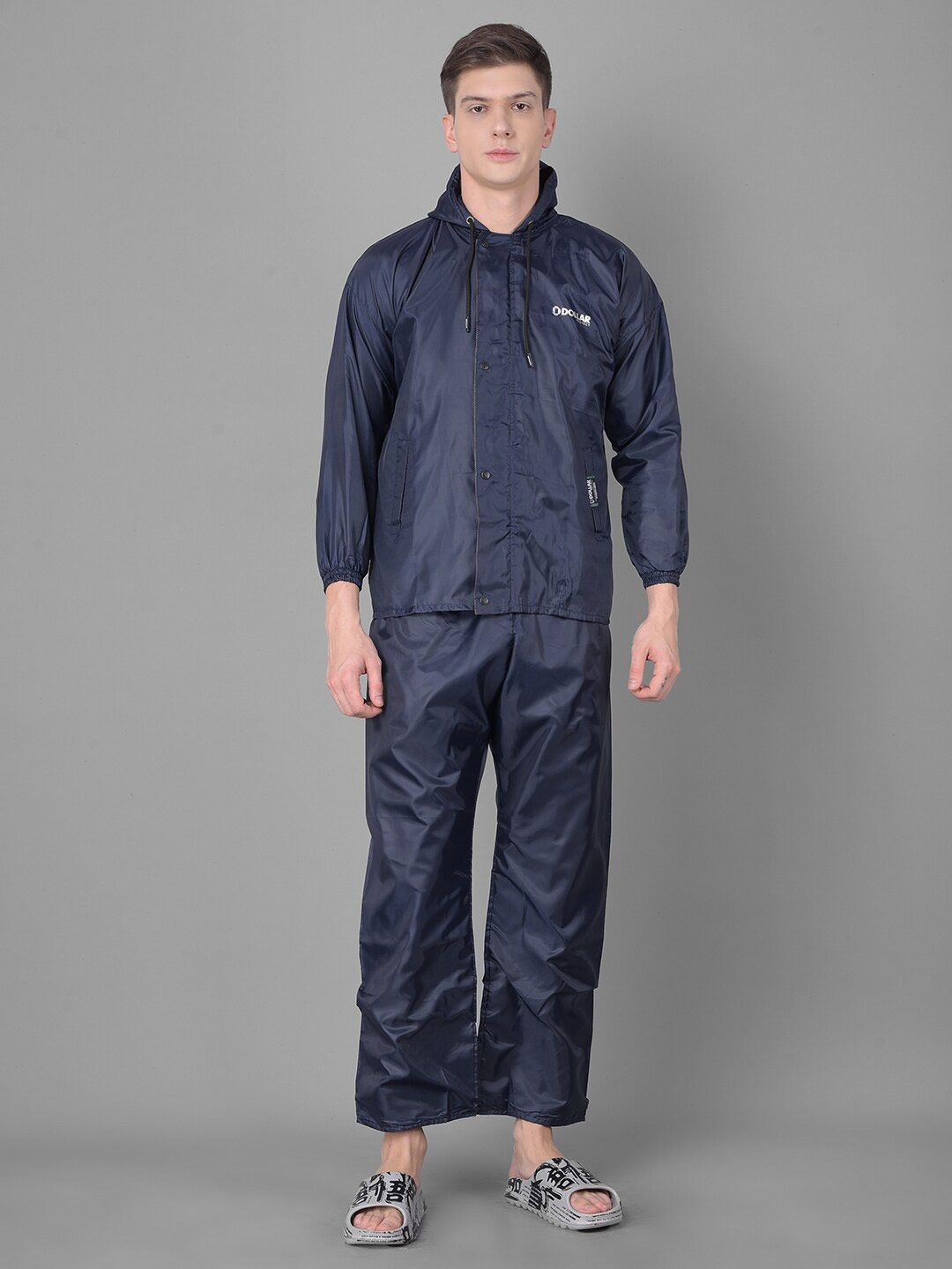 Dollar Reversible Hooded Rain Jacket
