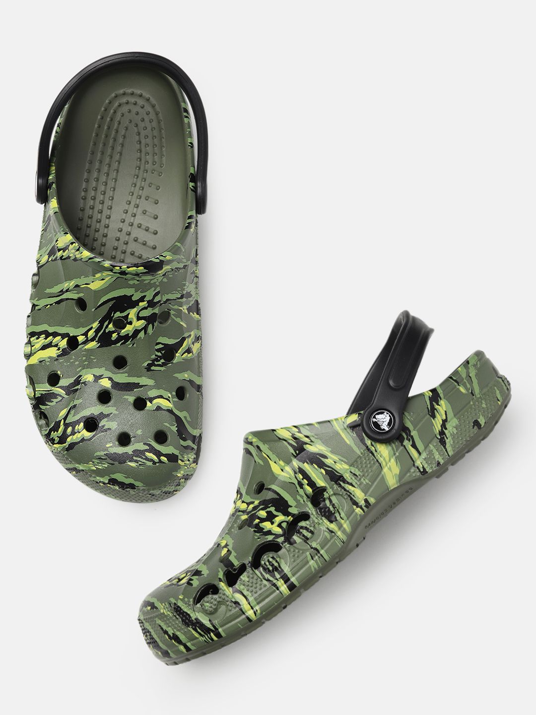 Crocs Unisex Baya Printed Clogs