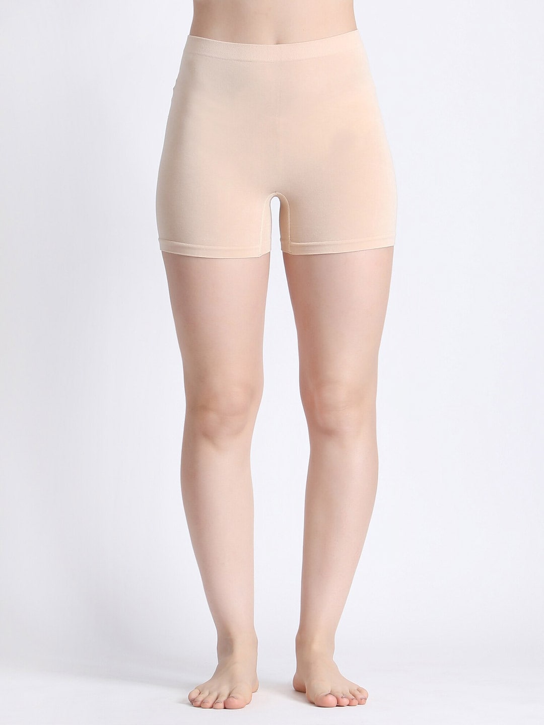 N2S NEXT2SKIN Women Nude-Coloured Cycling Shorts Price in India