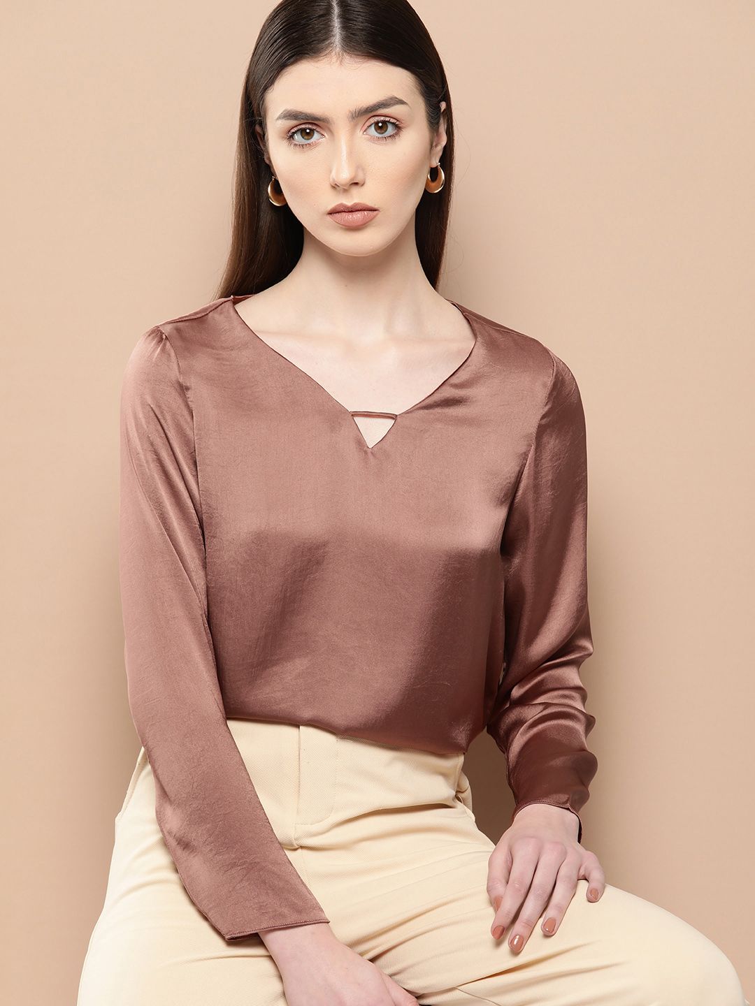 her by invictus Keyhole Neck Top Price in India