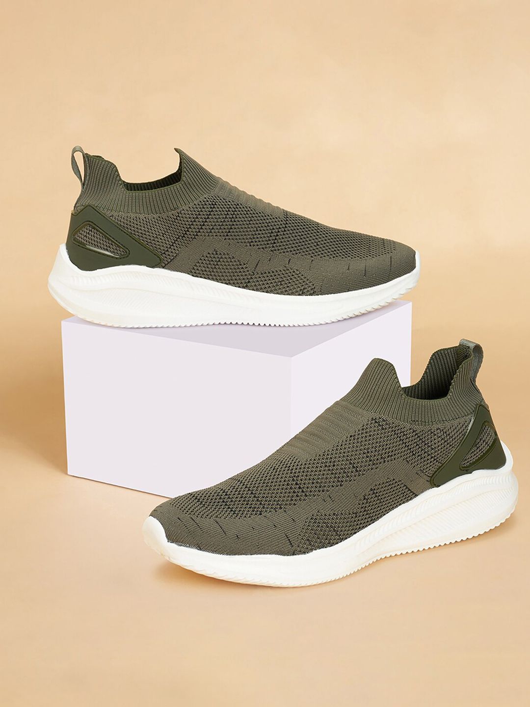 Ajile by Pantaloons Men Textured Slip-On Walking Shoes