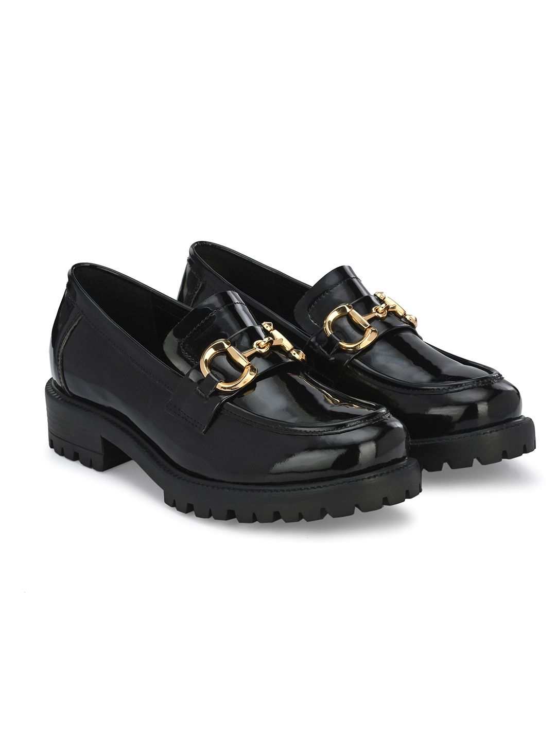 CARLO ROMANO CARLO ROMANO Women High-Top Round Toe Leather Block Heeled Boots
