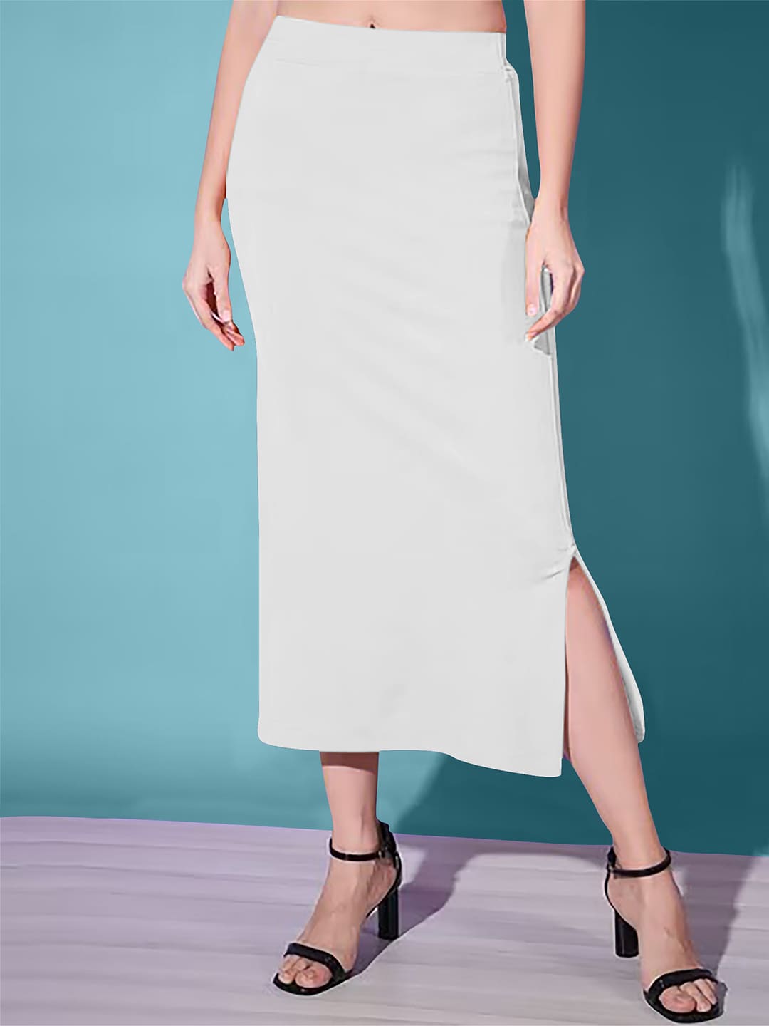 Dream Beauty Side Slit Straight Maxi Pencil Skirts Price in India