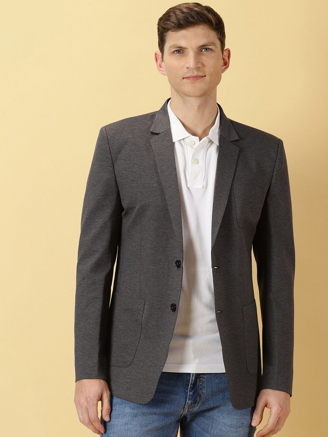 Thomas Scott Slim Fit Single-Breasted Casual Blazer