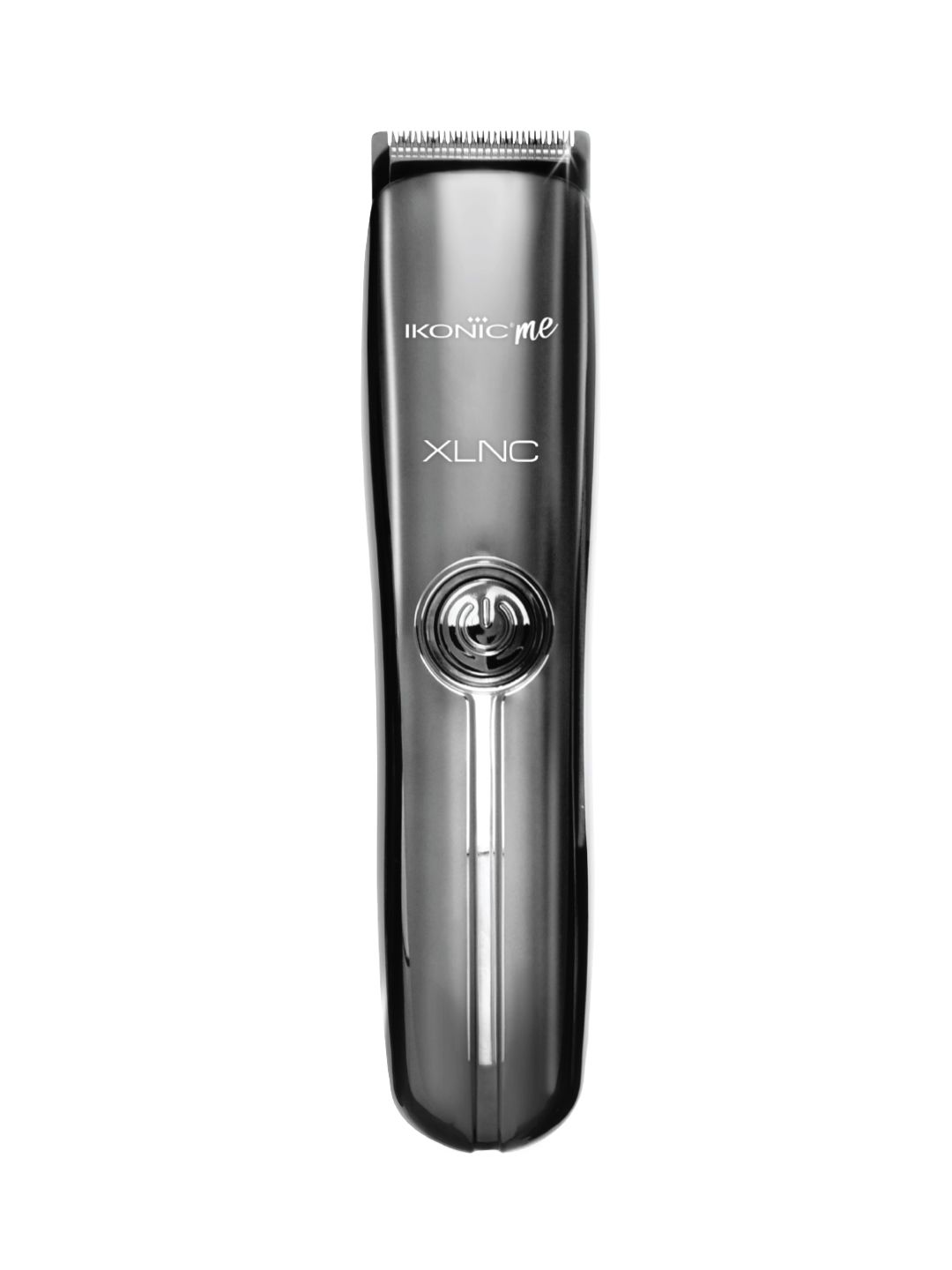 Ikonic Me XLNC Trimmer with Ergonomic Design, Led Spotlight & 4 Comb Attachments - Charcoal Grey