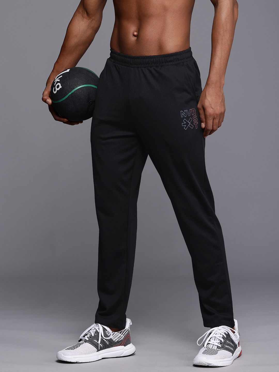 HRX by Hrithik Roshan Men Rapid Dry & Antimicrobial Finish Training Track Pants