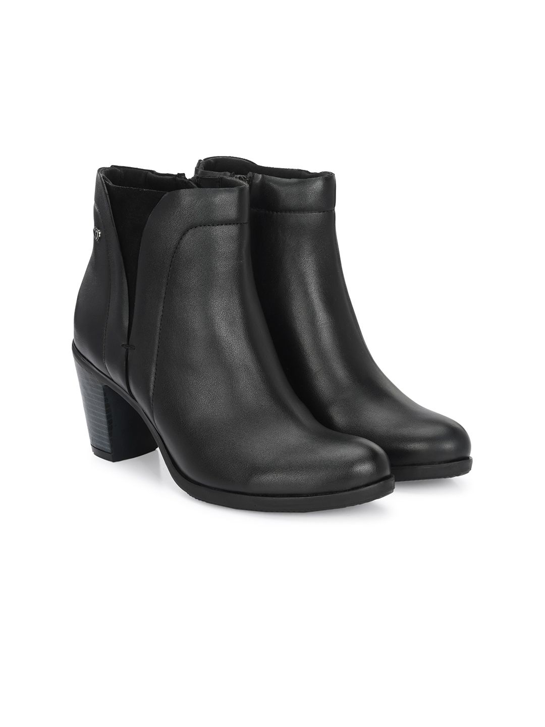 Delize Delize Women Block Heeled Regular Chelsea Boots