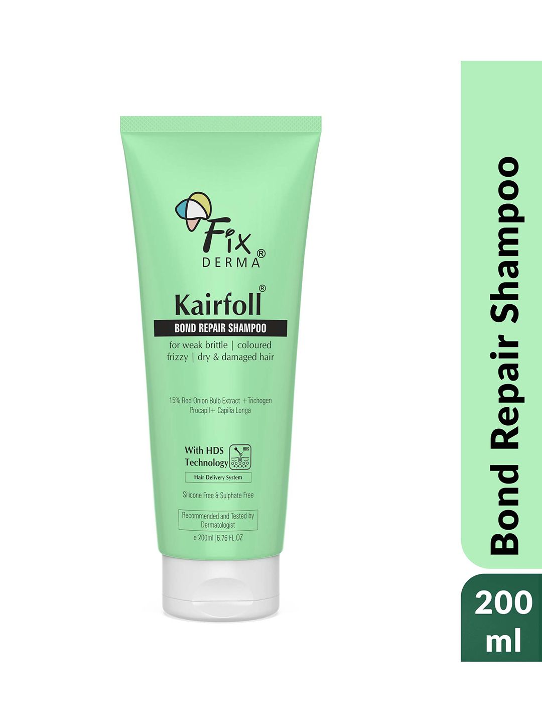 FIXDERMA Kairfoll Bond Repair Shampoo For Coloured Hair - 200ml