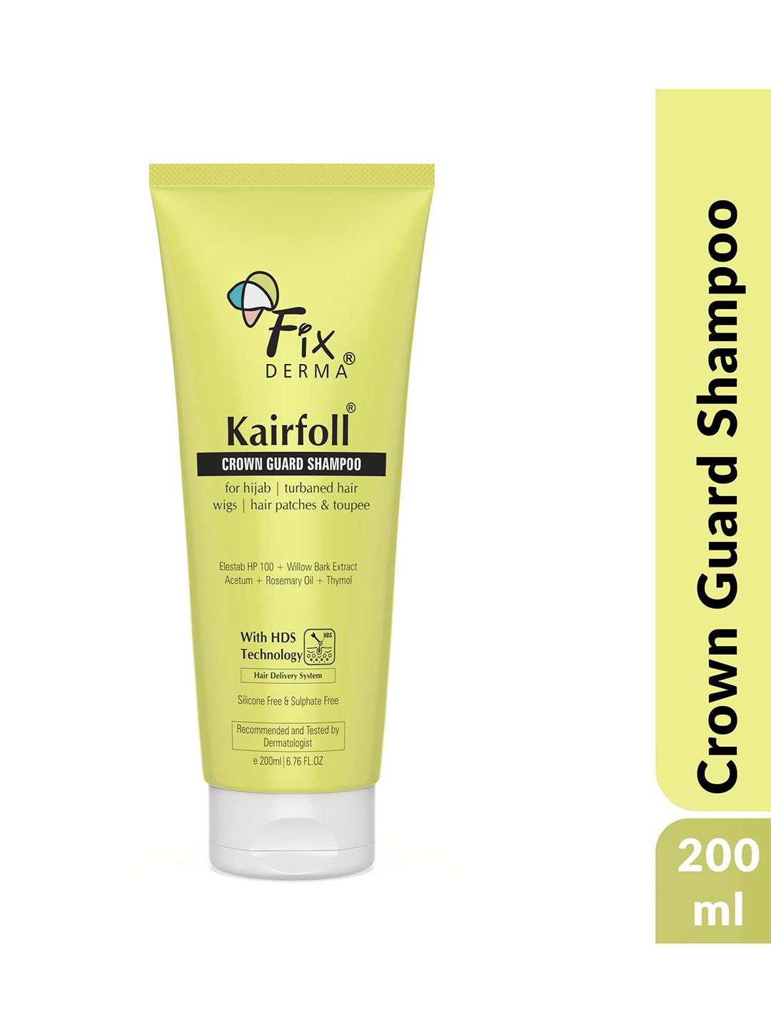 FIXDERMA Kairfoll Crown Guard Shampoo With HDS Technology - 200ml