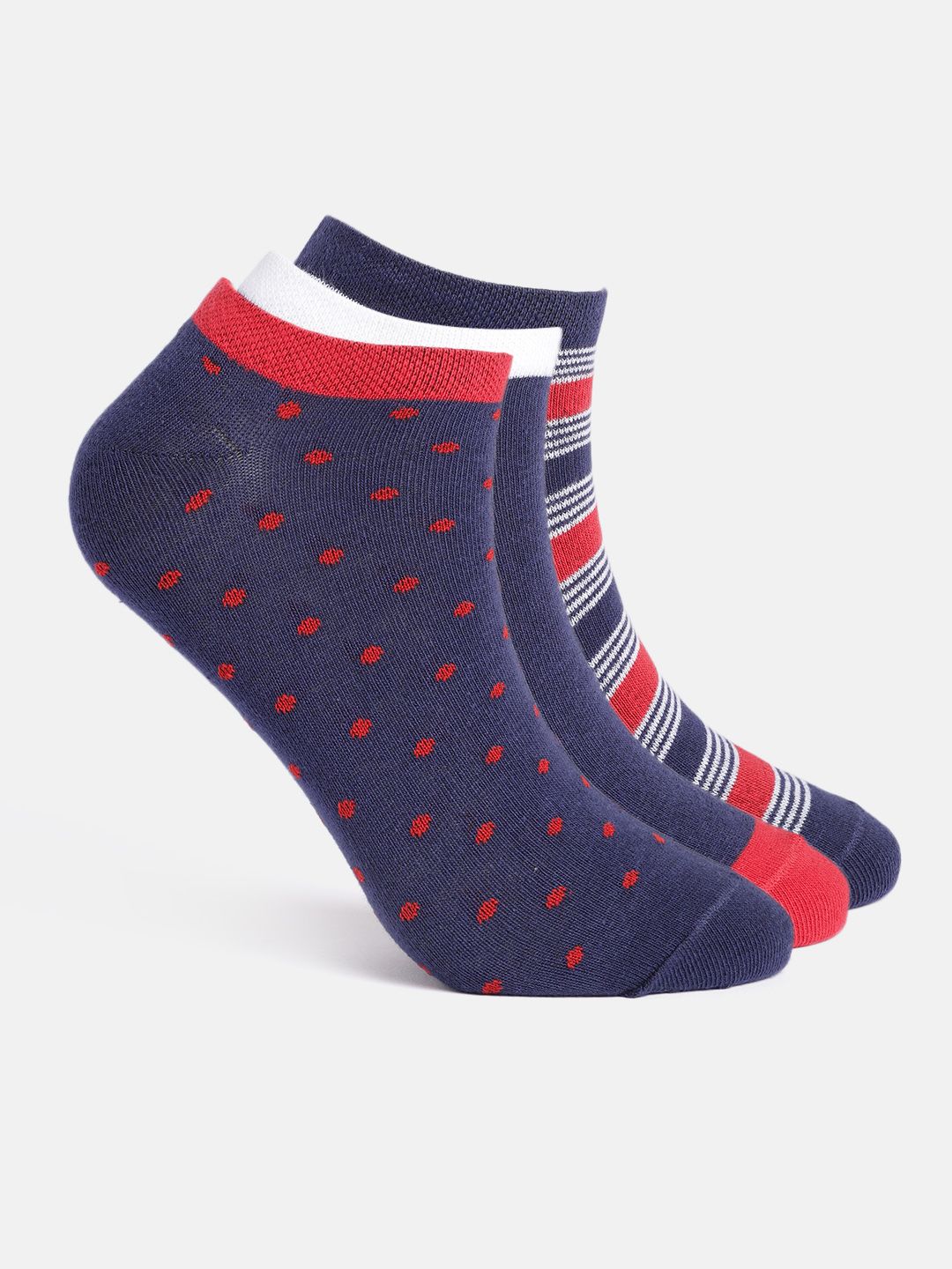 Mast & Harbour Men Pack of 3 Ankle Length Socks deal from myntra