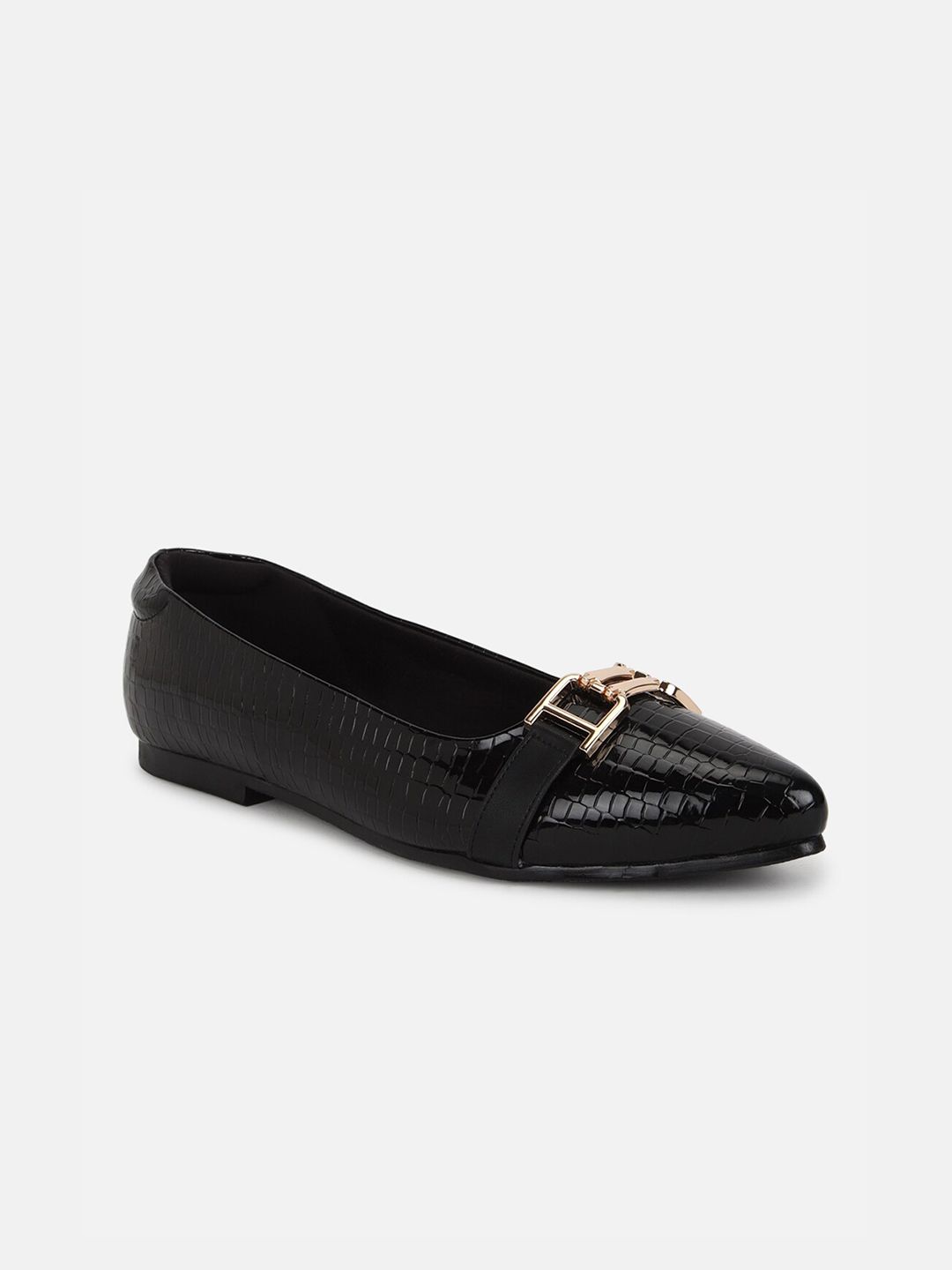 Van Heusen Woman Embellished Pointed Toe Slip-On Ballerinas