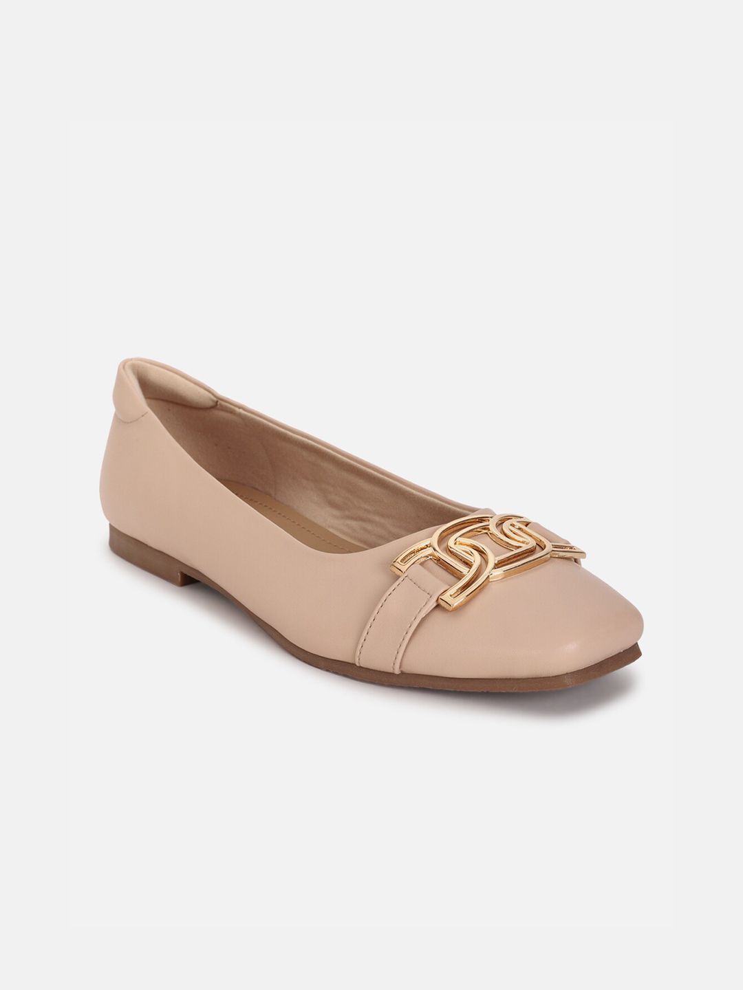 Van Heusen Woman Square Toe Embellished Detail Ballerinas