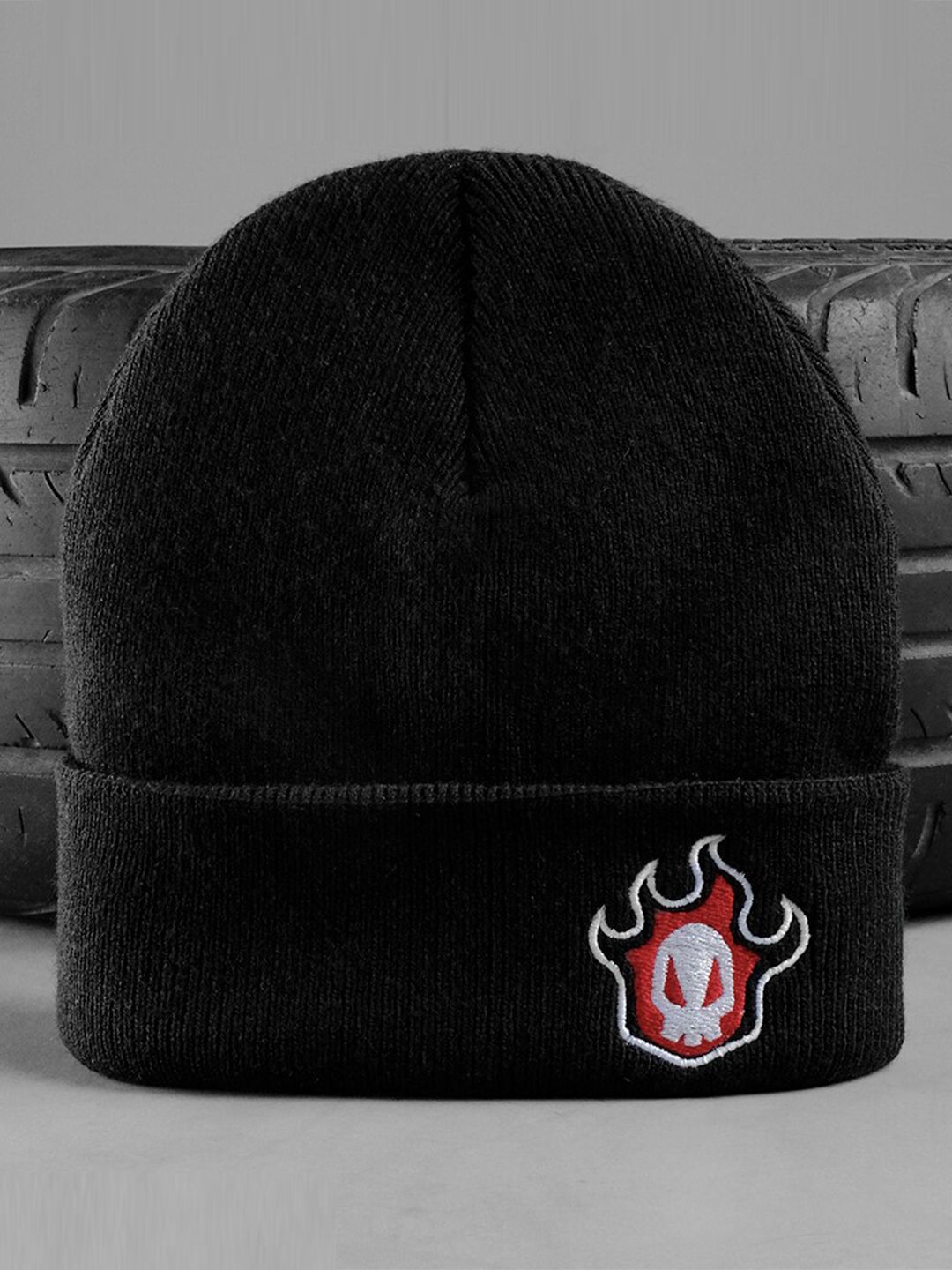 COMICSENSE Unisex Beach Anime Embroidered Acrylic Beanie